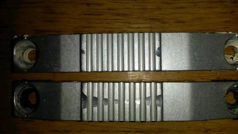 Sliten  och mindre sliten Easylock mini